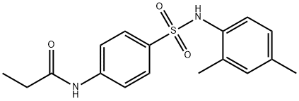 N-(4-{[(2,4-dimethylphenyl)amino]sulfonyl}phenyl)propanamide
