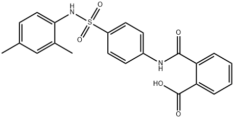 2-({4-[(2,4-dimethylanilino)sulfonyl]anilino}carbonyl)benzoic acid
