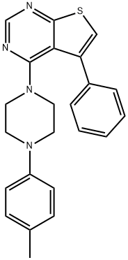 5-phenyl-4-(4-(p-tolyl)piperazin-1-yl)thieno[2,3-d]pyrimidine
