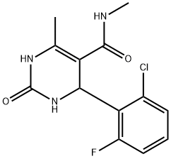5-Pyrimidinecarboxamide,4-(2-chloro-6-fluorophenyl)-1,2,3,4-tetrahydro-N,6-dimethyl-2-oxo-(9CI)