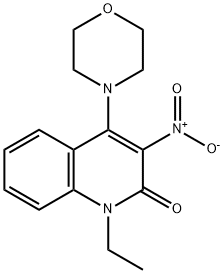 1-ethyl-4-morpholino-3-nitroquinolin-2(1H)-one