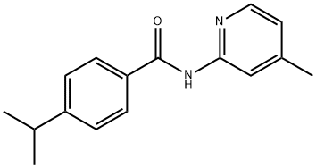 Benzamide, 4-(1-methylethyl)-N-(4-methyl-2-pyridinyl)- (9CI)