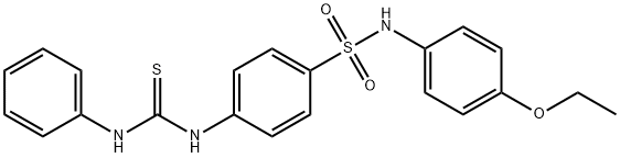 4-[(anilinocarbonothioyl)amino]-N-(4-ethoxyphenyl)benzenesulfonamide
