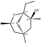 2,8-Dioxabicyclo[3.2.1]octan-7-ol,1-ethyl-3,5,7-trimethyl-,(1R,3R,5R,7S)-rel-(9CI)