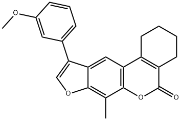 10-(3-methoxyphenyl)-7-methyl-1,2,3,4-tetrahydro-[1]benzofuro[6,5-c]isochromen-5-one