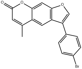 3-(4-bromophenyl)-5-methylfuro[3,2-g]chromen-7-one