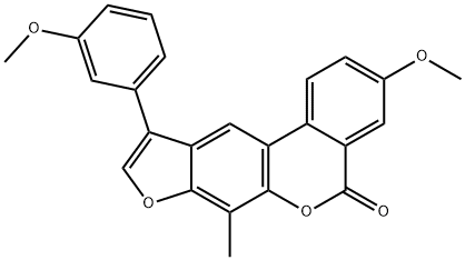 3-methoxy-10-(3-methoxyphenyl)-7-methyl-[1]benzofuro[6,5-c]isochromen-5-one