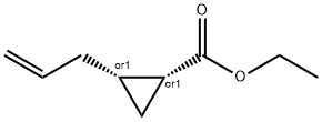 Cyclopropanecarboxylic acid, 2-(2-propenyl)-, ethyl ester, (1R,2S)-rel- (9CI)