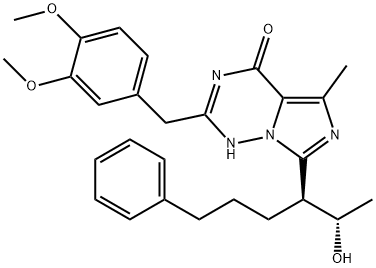 2-(3,4-二甲氧基苄基)-7 - ((2S,3S)-2-羟基-6-苯基己-3-基)-5-甲基咪唑