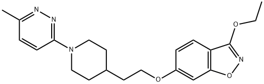 3-乙氧基-6-(2-(1-(6-甲基哒嗪-3-基)哌啶-4-基)乙氧基)苯并[D]异恶唑