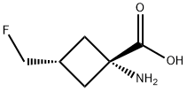 Cyclobutanecarboxylic acid, 1-amino-3-(fluoromethyl)-, trans- (9CI)