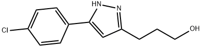 3-[3-(4-CHLOROPHENYL)-1H-PYRAZOL-5-YL]PROPAN-1-OL