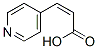 2-Propenoicacid,3-(4-pyridinyl)-,(2Z)-(9CI)