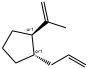 Cyclopentane, 1-(1-methylethenyl)-2-(2-propenyl)-, (1R,2S)-rel- (9CI)