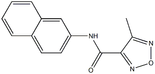 1,2,5-Oxadiazole-3-carboxamide,4-methyl-N-2-naphthalenyl-(9CI)