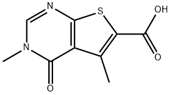3,5-DIMETHYL-4-OXO-3,4-DIHYDROTHIENO[2,3-D]PYRIMIDINE-6-CARBOXYLIC ACID