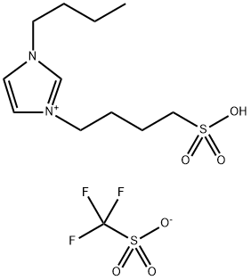 1-丁基-3-(4-磺丁基)咪唑三氟甲磺酸酯