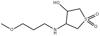 4-[(3-methoxypropyl)amino]tetrahydro-3-thiophenol 1,1-dioxide