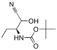 Carbamic acid, [(1S)-1-(cyanohydroxymethyl)propyl]-, 1,1-dimethylethyl ester