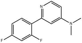 2-(2,4-difluorophenyl)-4-dimethylaminopyridine