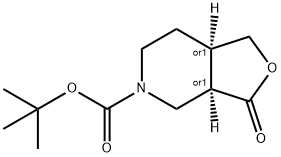 (3AR,7aR)-rel-5-Boc-hexahydro-3-oxo-furo[3,4-c]pyridine