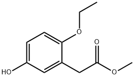 Benzeneacetic acid, 2-ethoxy-5-hydroxy-, methyl ester (9CI)