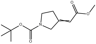 (Z)-叔丁基3-(2-甲氧基-2-氧代亚乙基)吡咯烷-1-羧酸酯