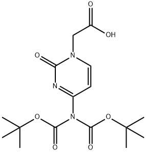 1(2H)-嘧啶乙酸, 4-[双[(1,1-二甲基乙氧基)羰基]氨基]-2-氧代-