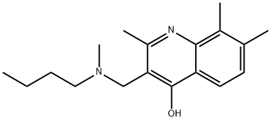 3-{[butyl(methyl)amino]methyl}-2,7,8-trimethylquinolin-4-ol