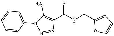 5-amino-N-(furan-2-ylmethyl)-1-phenyl-1H-1,2,3-triazole-4-carboxamide