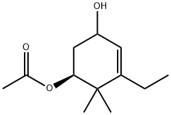 4-Cyclohexene-1,3-diol,5-ethyl-6,6-dimethyl-,1-acetate,(1S)-(9CI)