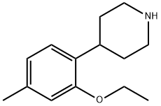 Piperidine, 4-(2-ethoxy-4-methylphenyl)- (9CI)