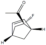 Ethanone, 1-[(1R,2R,4R)-2-fluorobicyclo[2.2.1]hept-5-en-2-yl]-, rel- (9CI)
