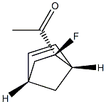 Ethanone, 1-[(1R,2S,4R)-2-fluorobicyclo[2.2.1]hept-5-en-2-yl]-, rel- (9CI)