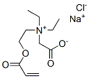 [2-(acryloyloxy)ethyl](carboxymethyl)diethylammonium chloride, sodium salt