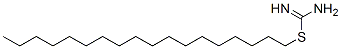 Carbamimidothioic acid octadecyl ester