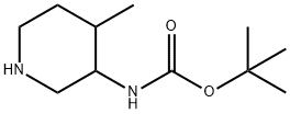 Carbamic acid, (4-methyl-3-piperidinyl)-, 1,1-dimethylethyl ester (9CI)