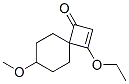 Spiro[3.5]non-2-en-1-one, 3-ethoxy-7-methoxy- (9CI)