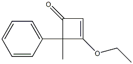 2-Cyclobuten-1-one,3-ethoxy-4-methyl-4-phenyl-(9CI)