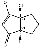 1(3aH)-Pentalenone,4,5,6,6a-tetrahydro-3,3a-dihydroxy-,(3aR,6aR)-rel-(9CI)