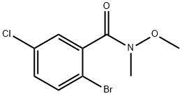 2-bromo-5-chloro-N-methoxy-N-methylbenzamide