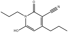 3-Pyridinecarbonitrile, 1,2-dihydro-6-hydroxy-2-oxo-1,4-dipropyl- (9CI)