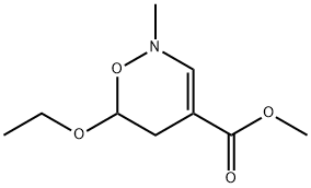 2H-1,2-Oxazine-4-carboxylicacid,6-ethoxy-5,6-dihydro-2-methyl-,methylester(9CI)