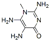 4(1H)-Pyrimidinone,  2,5,6-triamino-1-methyl-