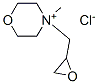 N-(2,3-epoxypropyl)-N-methylmorpholinium chloride
