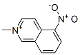 Isoquinolinium, 2-methyl-5-nitro- (9CI)