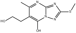 2-(Methylthio)-5-methyl-7-hydroxy[1,2,4]triazolo[1,5-a]pyrimidine-6-ethanol