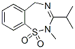 2,5-Dihydro-3-isopropyl-2-methyl-1,2,4-benzothiadiazepine 1,1-dioxide