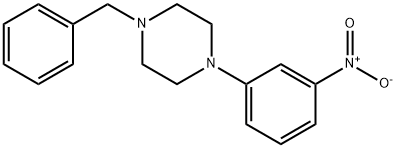 Piperazine, 1-(3-nitrophenyl)-4-(phenylmethyl)-