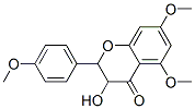2,3-Dihydro-3-hydroxy-5,7-dimethoxy-2-(4-methoxyphenyl)-4H-1-benzopyran-4-one